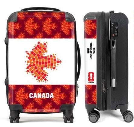 Canada Mosaic Suitcase - Large luggage lifestyle image