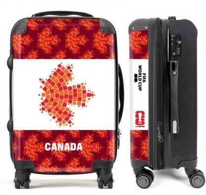 Canada Mosaic Suitcase - Small luggage lifestyle image