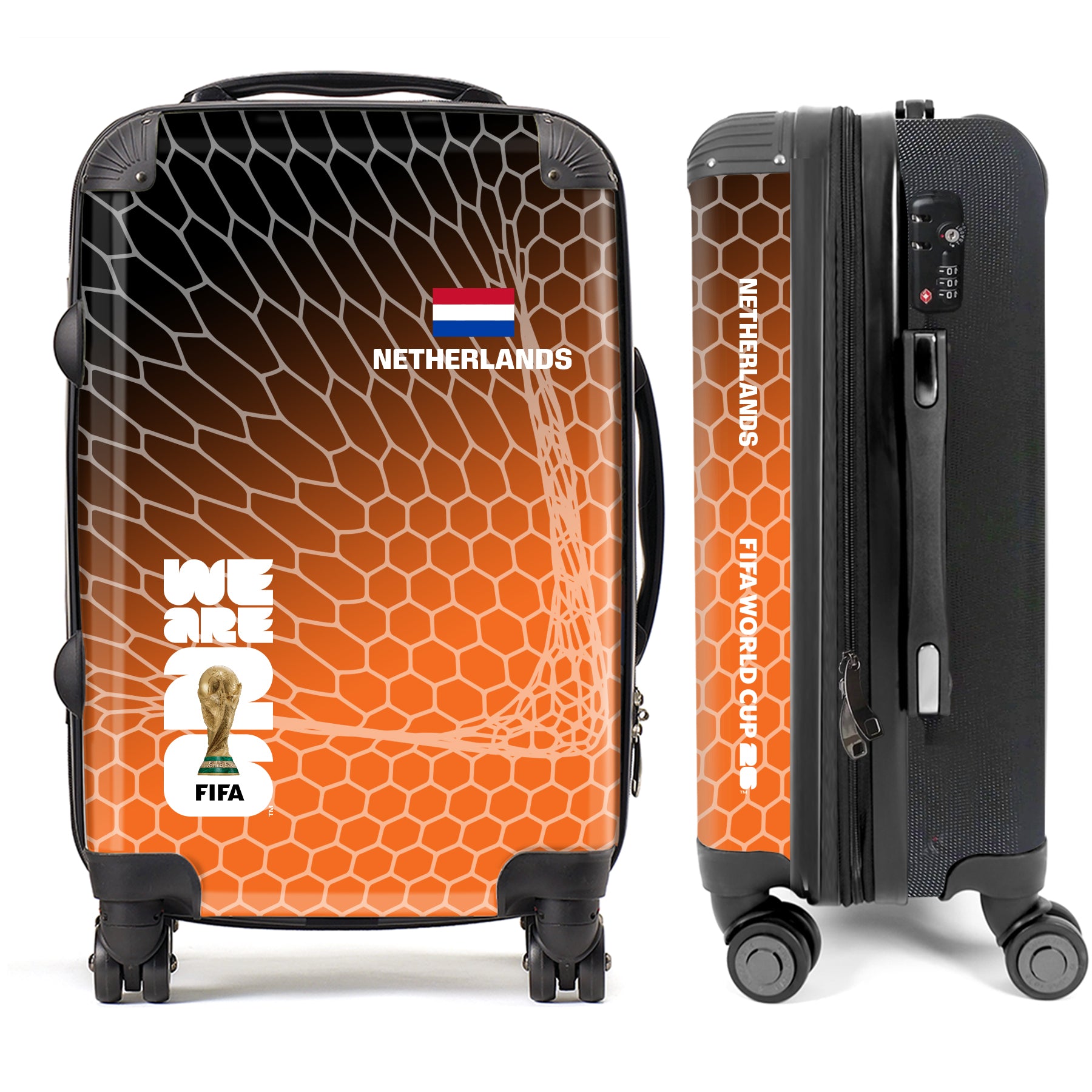 Netherlands Hexa Suitcase - Medium luggage lifestyle image