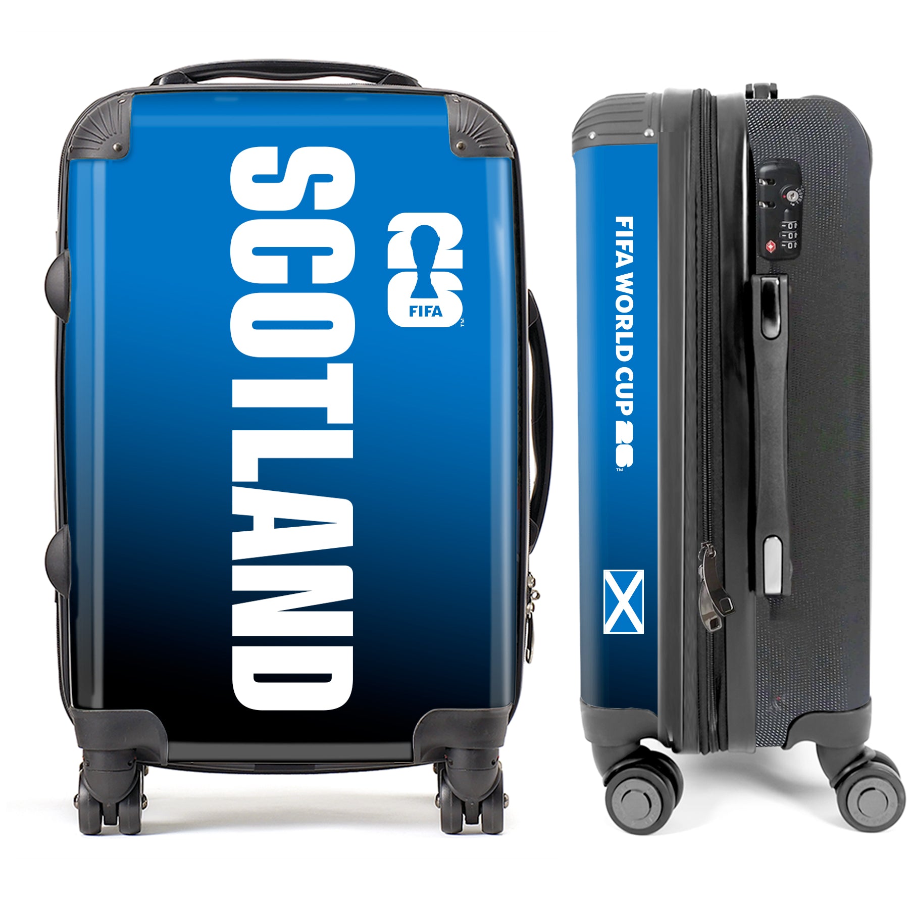 Scotland Velocity Suitcase - Medium luggage lifestyle image
