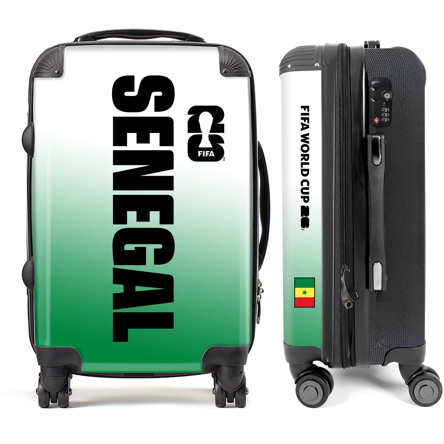 Senegal Velocity Suitcase - Small luggage lifestyle image