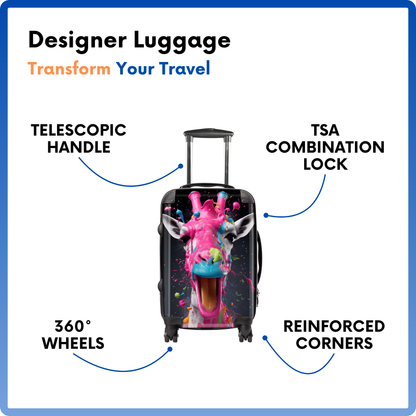 Unicorn And Rainbows Suitcase