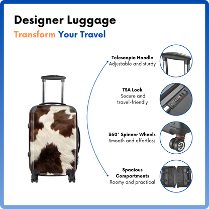 Leopard Print Suitcase