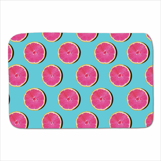 Fruity Pattern Of Pink Grapefruit Sherpa Blanket