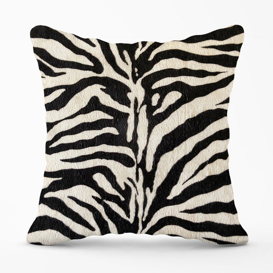 White Tiger Print Cushions 20% Discount