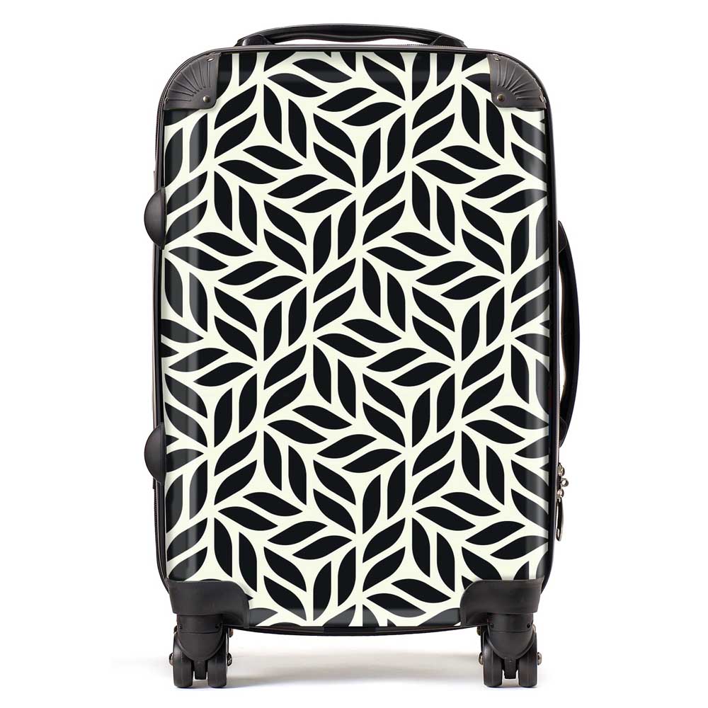 Modern Stylish Abstract Texture Suitcase