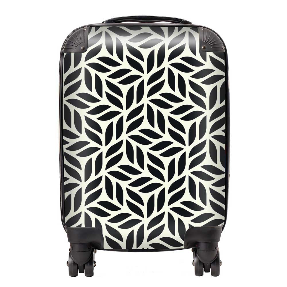 Modern Stylish Abstract Texture Suitcase