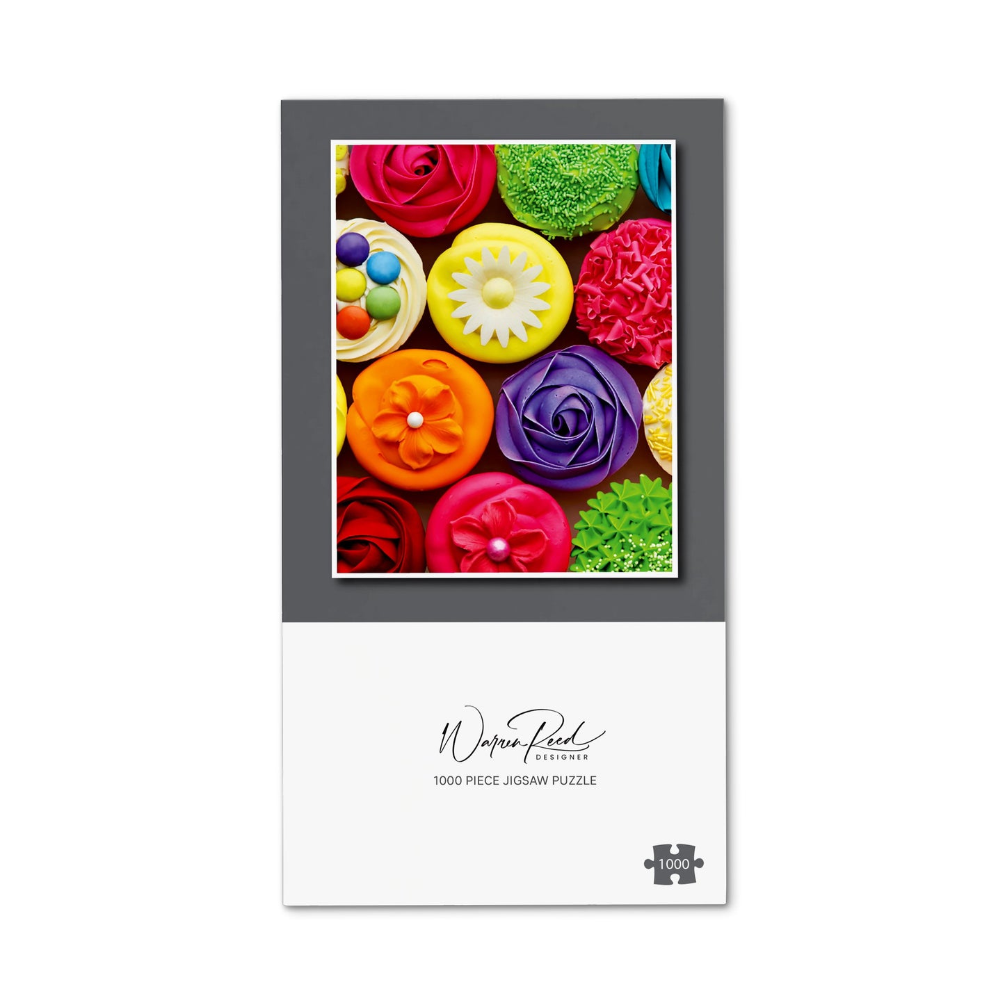 Bright Colourful Cupcakes Jigsaw Puzzle