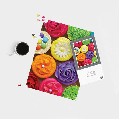 Bright Colourful Cupcakes Jigsaw Puzzle