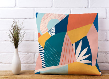 Modern Floral Pattern Cushions