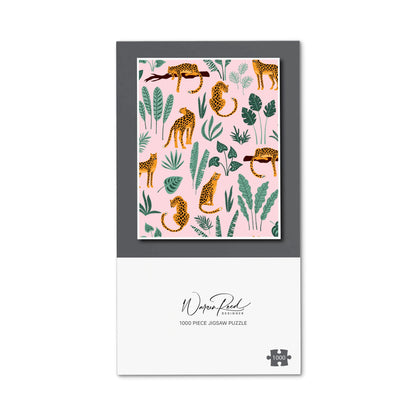Hand Drawn Leopards Jigsaw Puzzle