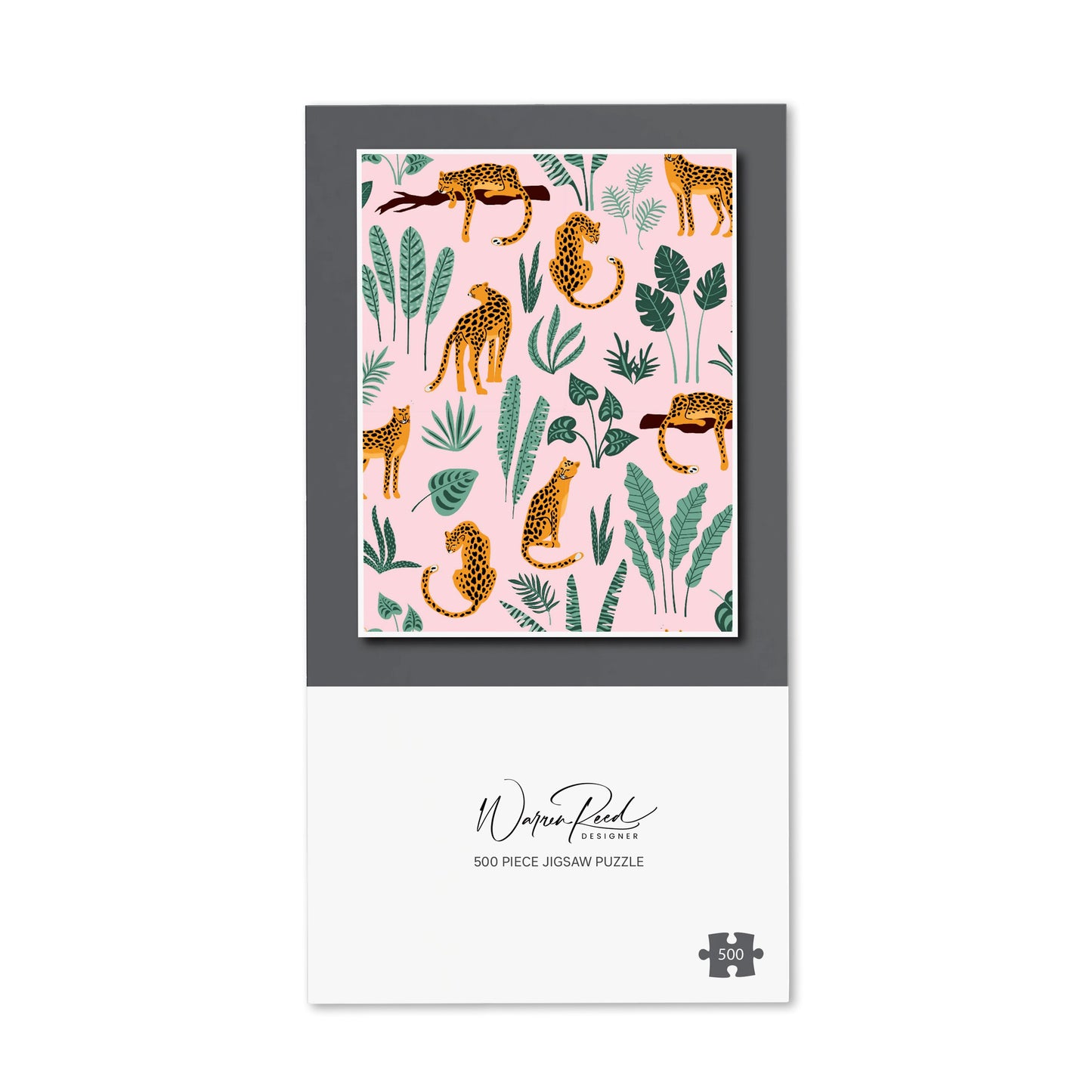 Hand Drawn Leopards Jigsaw Puzzle