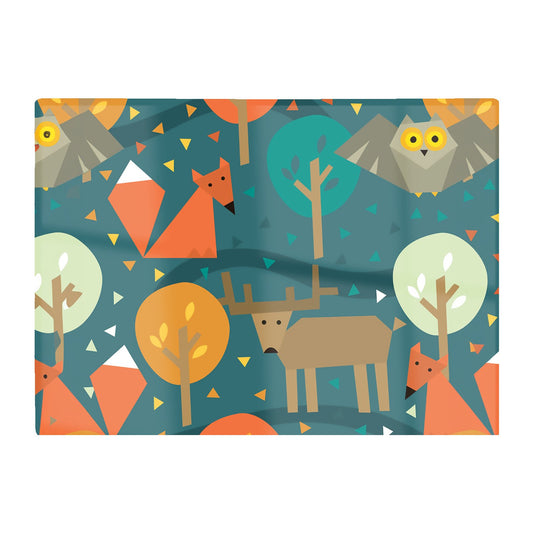 Wild Nightlife Glass Chopping Board