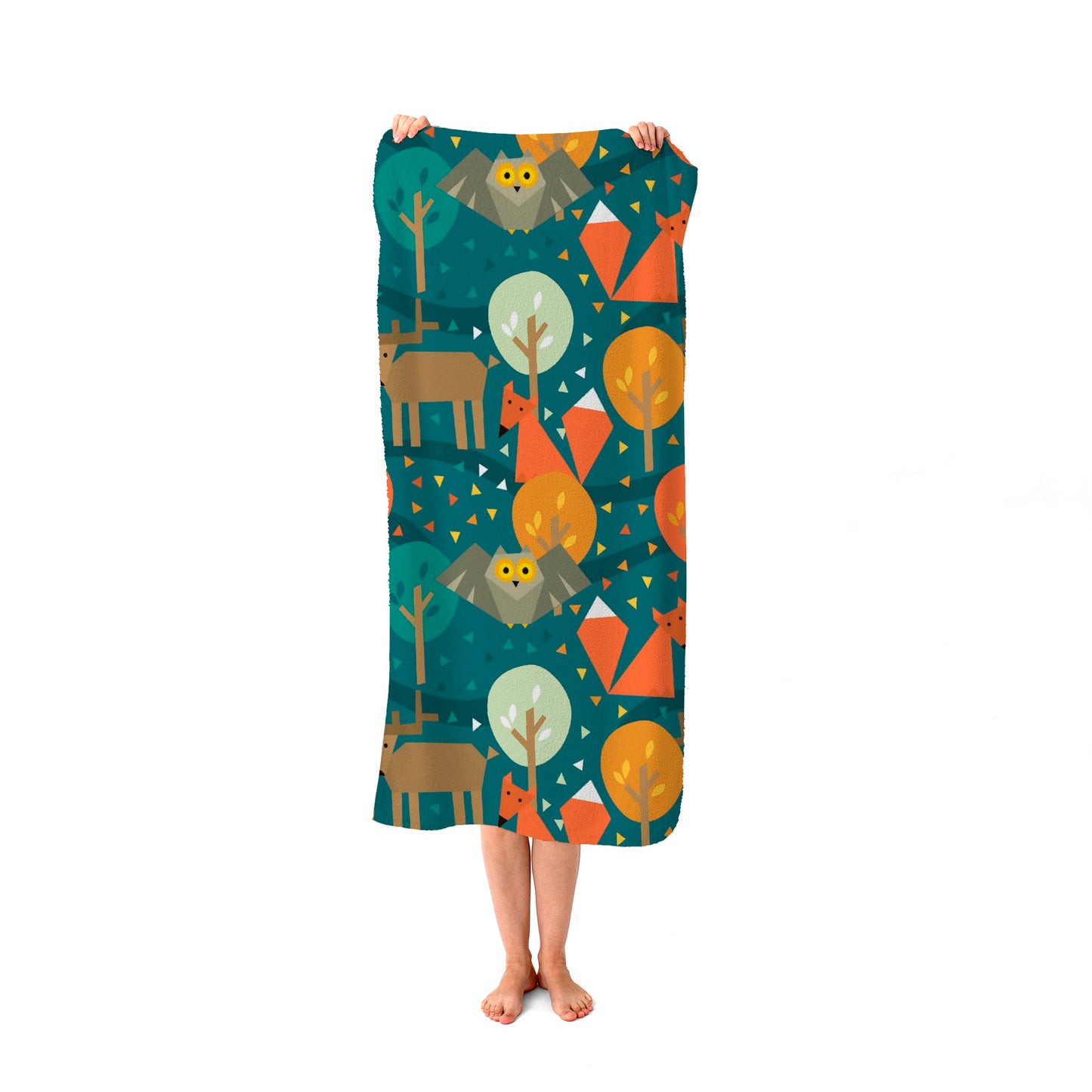 Wild Nightlife Beach Towel
