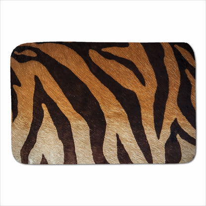 Tiger Skin Print Sherpa Blanket