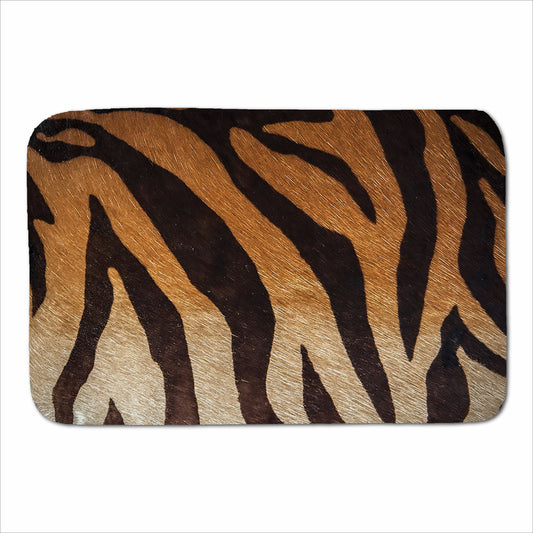 Tiger Skin Print Sherpa Blanket