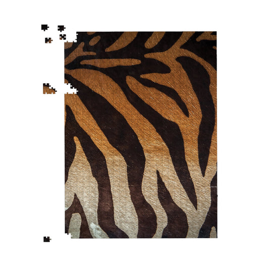 Tiger Skin Print Jigsaw Puzzle