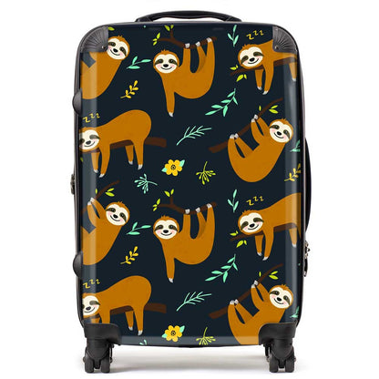 Cute Sloths Suitcase