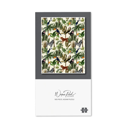 Exotic Trees And Animals Jigsaw Puzzle