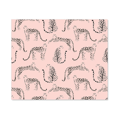 Abstract Leopard Pattern Kitchen Splashback
