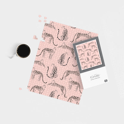 Abstract Leopard Pattern Jigsaw Puzzle