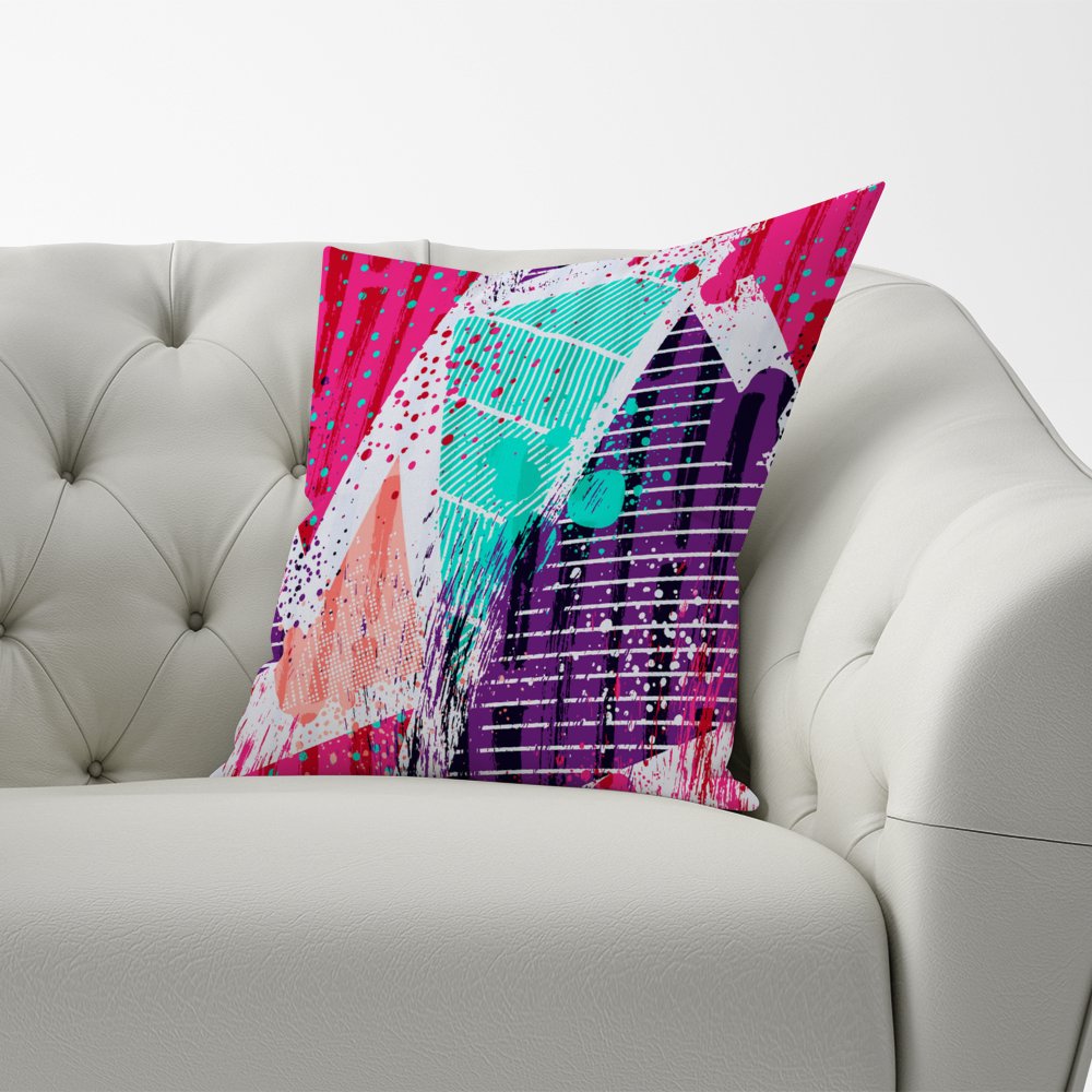 Shabby Geometric Pattern Cushions