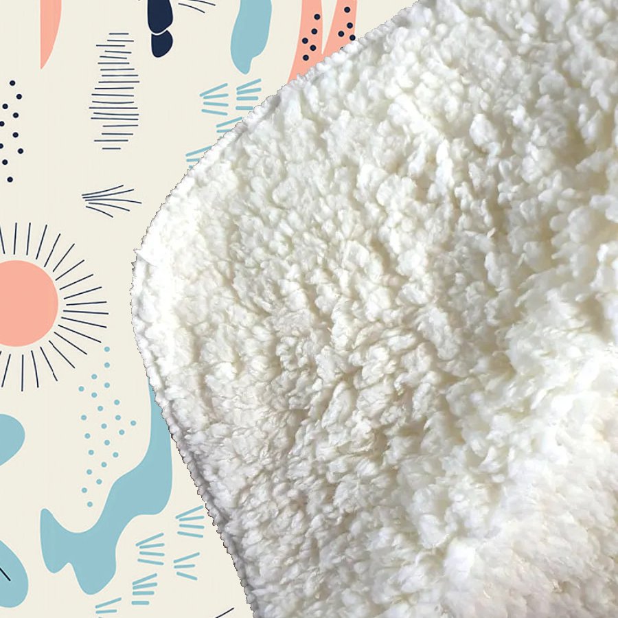 Wild Savannah Park Sherpa Blanket