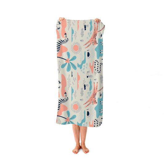 Wild Savannah Park Beach Towel
