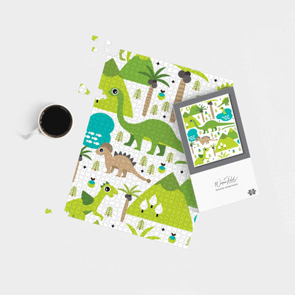 Baby Dinosaur Print Jigsaw Puzzle