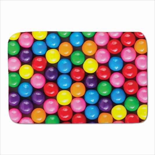 Brightly Colored Gum Balls Sherpa Blanket