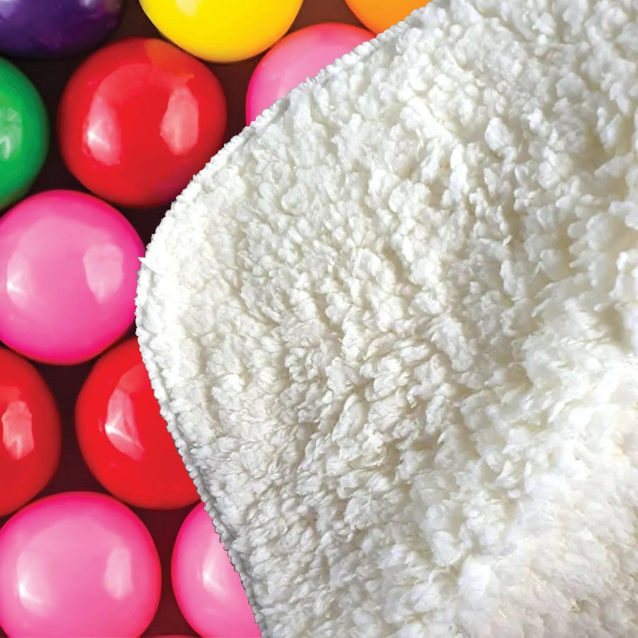 Brightly Colored Gum Balls Sherpa Blanket