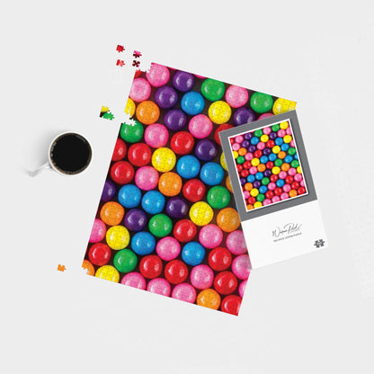 Brightly Colored Gum Balls Jigsaw Puzzle