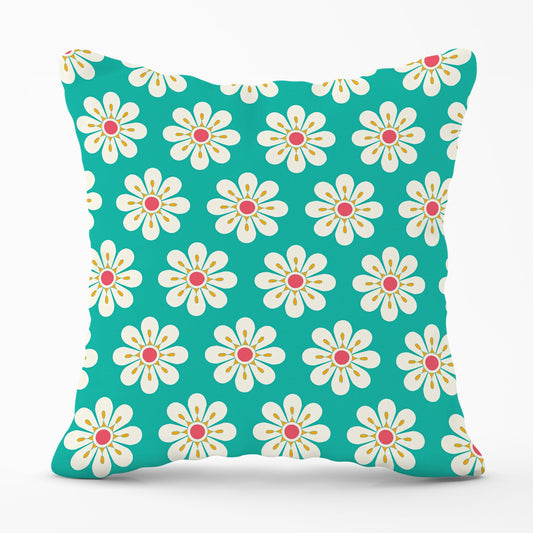 Daisy Pattern Cushions