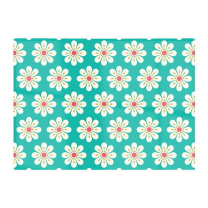 Daisy Pattern Glass Chopping Board