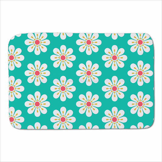 Daisy Pattern Sherpa Blanket