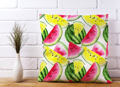 Colourful Melon Pattern Cushions