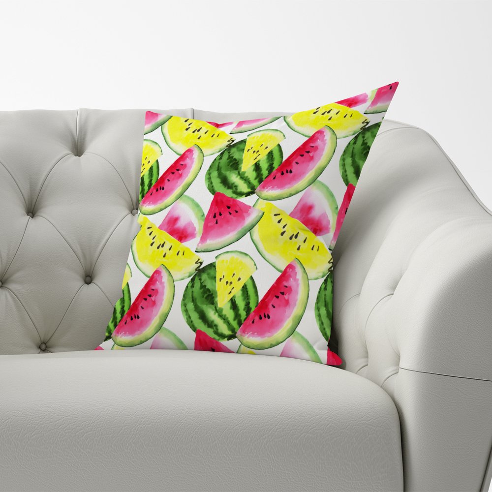 Colourful Melon Pattern Cushions