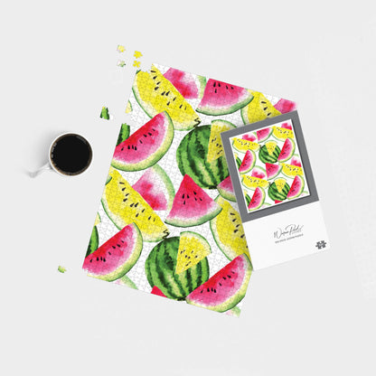 Colourful Melon Pattern Jigsaw Puzzle