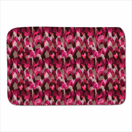 Modern Pink Animal Print Sherpa Blanket