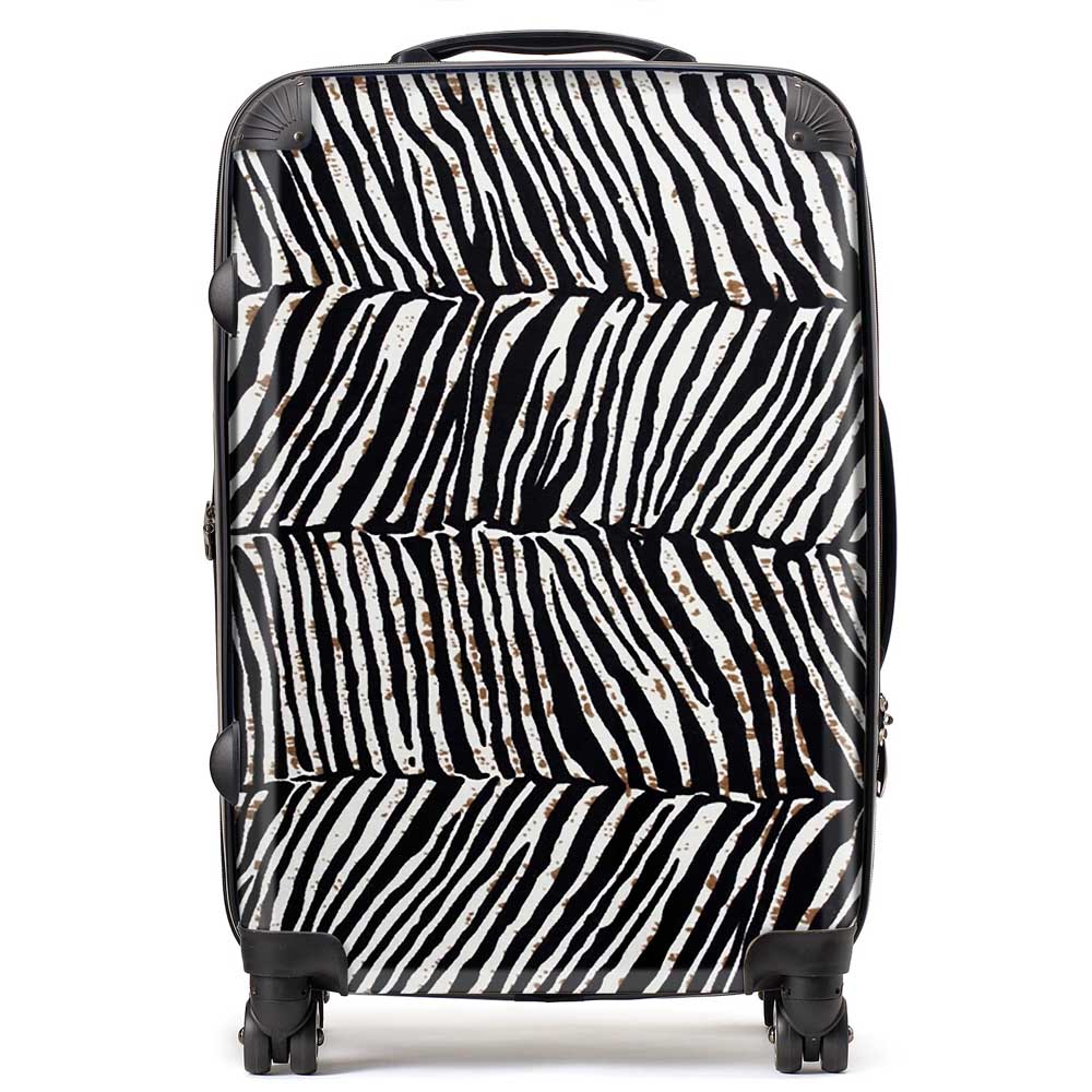 Zebra Pattern Suitcase