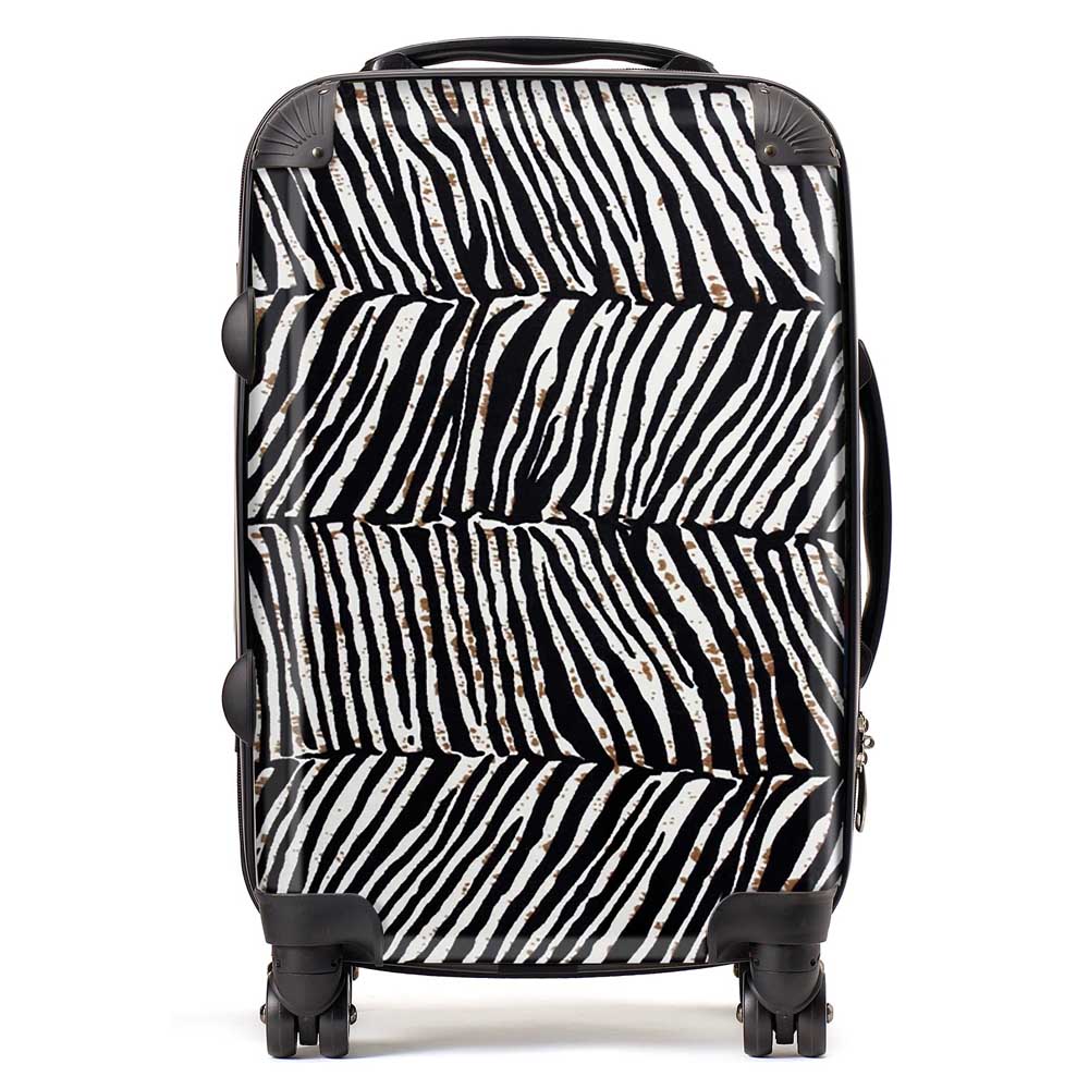 Zebra Pattern Suitcase