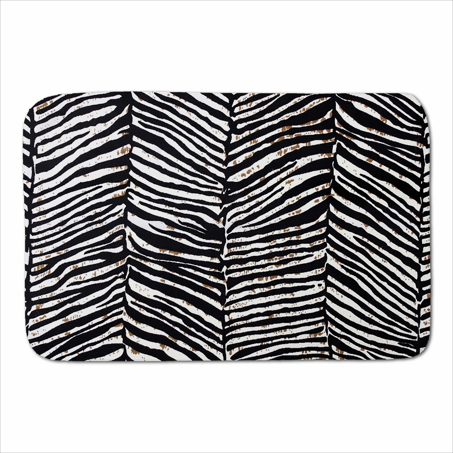 Zebra Pattern Sherpa Blanket