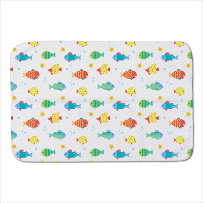 Swimming Fish Sherpa Blanket