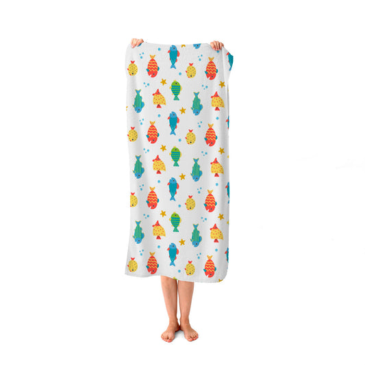 Swimming Fish Beach Towel