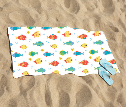 Swimming Fish Beach Towel