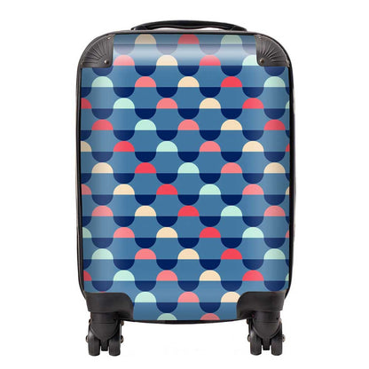 Geometric Pattern Suitcase