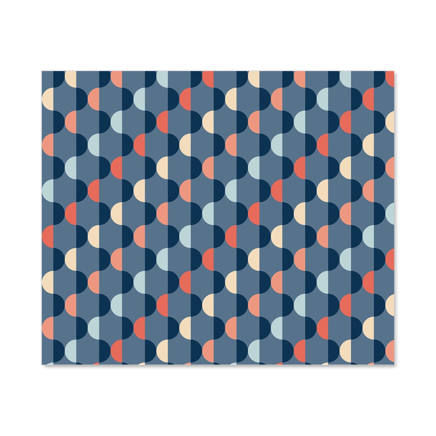 Geometric Pattern Kitchen Splashback