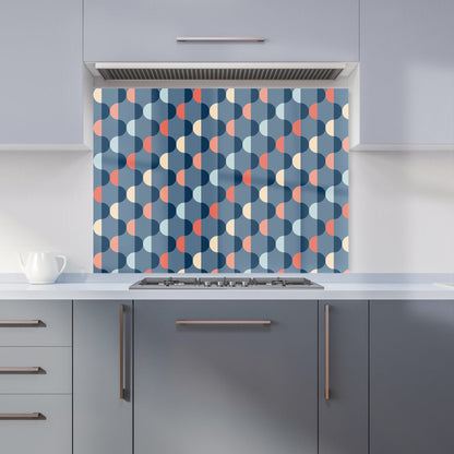 Geometric Pattern Kitchen Splashback