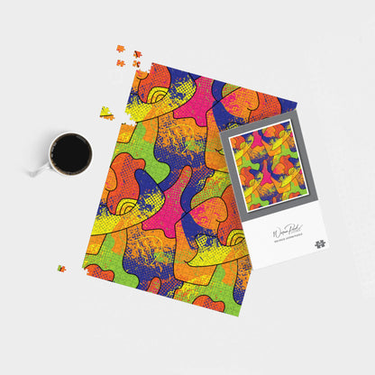 Bright Abstract Pattern Jigsaw Puzzle