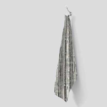 Washed Out Canvas Pattern Tea Towel